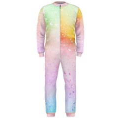 Rainbow Splashes Onepiece Jumpsuit (men)  by goljakoff