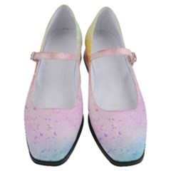 Rainbow Splashes Women s Mary Jane Shoes by goljakoff