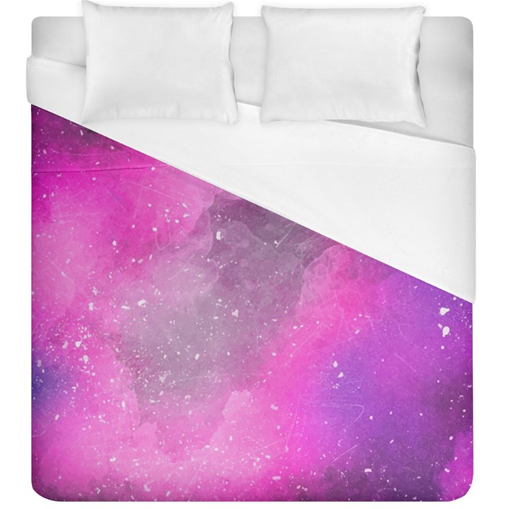 Purple space Duvet Cover (King Size)