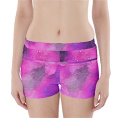 Purple Space Boyleg Bikini Wrap Bottoms by goljakoff
