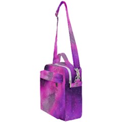 Purple Space Crossbody Day Bag by goljakoff