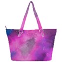 Purple space Full Print Shoulder Bag View2