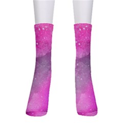 Purple Space Men s Crew Socks by goljakoff