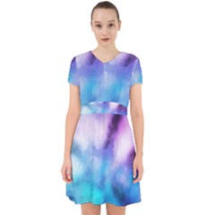 Metallic Paint Adorable In Chiffon Dress by goljakoff