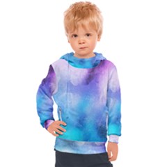 Metallic Paint Kids  Hooded Pullover by goljakoff