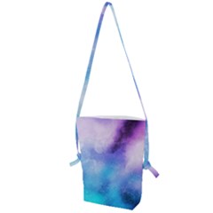 Metallic Paint Folding Shoulder Bag by goljakoff