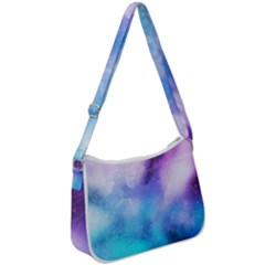 Metallic Paint Zip Up Shoulder Bag by goljakoff