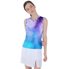 Metallic Paint Women s Sleeveless Sports Top by goljakoff