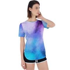 Metallic Paint Perpetual Short Sleeve T-shirt by goljakoff