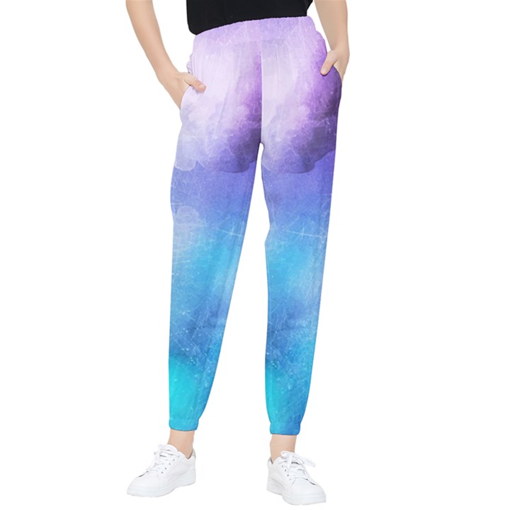 Metallic paint Tapered Pants