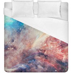 Galaxy Paint Duvet Cover (king Size) by goljakoff