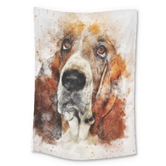 Dog Large Tapestry by goljakoff