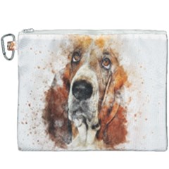 Dog Canvas Cosmetic Bag (xxxl) by goljakoff