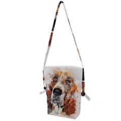 Dog Folding Shoulder Bag by goljakoff