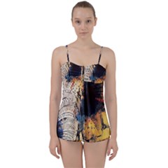 Elephant Mandala Babydoll Tankini Set by goljakoff