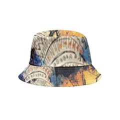 Elephant Mandala Inside Out Bucket Hat (kids) by goljakoff