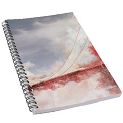 Golden bridge 5.5  x 8.5  Notebook