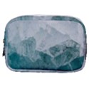Blue green waves Make Up Pouch (Small) View1