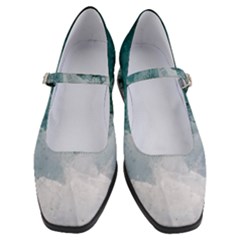 Blue Waves Women s Mary Jane Shoes by goljakoff