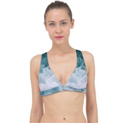 Blue Waves Classic Banded Bikini Top by goljakoff