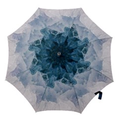 Blue Ocean Waves Hook Handle Umbrellas (small) by goljakoff