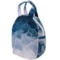 Blue Ocean Waves Travel Backpacks by goljakoff
