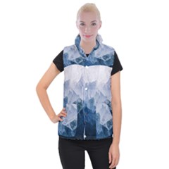 Blue Mountain Women s Button Up Vest by goljakoff