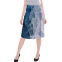 Blue waves Midi Beach Skirt View1