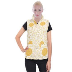 Sun Women s Button Up Vest by goljakoff