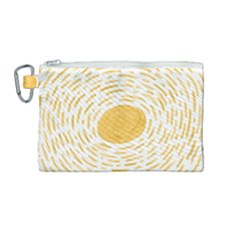 Sun Canvas Cosmetic Bag (medium) by goljakoff