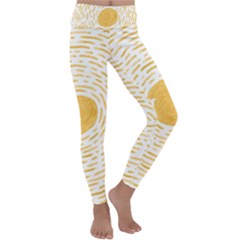 Sun Kids  Lightweight Velour Classic Yoga Leggings by goljakoff