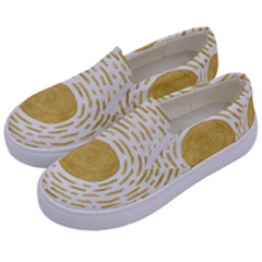 Sunshine Kids  Canvas Slip Ons by goljakoff