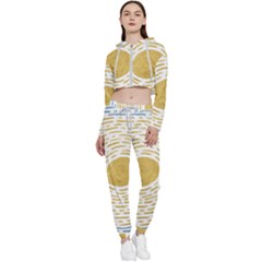 Sunshine Cropped Zip Up Lounge Set by goljakoff