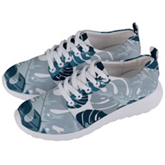 Monstera Leaves Background Men s Lightweight Sports Shoes