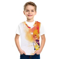 Autumn Kids  Basketball Tank Top by goljakoff