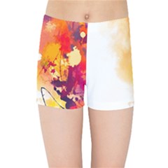 Autumn Kids  Sports Shorts by goljakoff