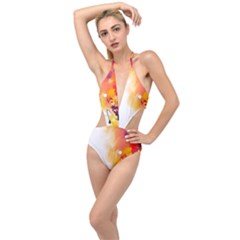 Autumn Plunging Cut Out Swimsuit by goljakoff