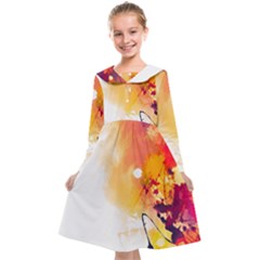 Autumn Kids  Midi Sailor Dress by goljakoff