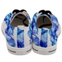 Blue smoke Men s Low Top Canvas Sneakers View4