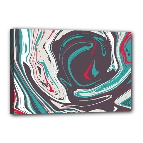 Vector Vivid Marble Pattern 1 Canvas 18  X 12  (stretched) by goljakoff