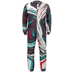 Vector Vivid Marble Pattern 1 Onepiece Jumpsuit (men)  by goljakoff