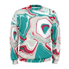 Vivid Marble Pattern Men s Sweatshirt by goljakoff