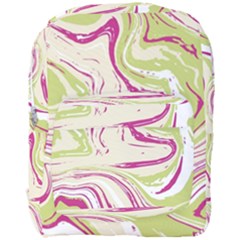 Vector Vivid Marble Pattern 6 Full Print Backpack by goljakoff