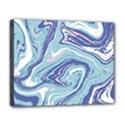 Blue Vivid Marble Pattern Deluxe Canvas 20  x 16  (Stretched) View1