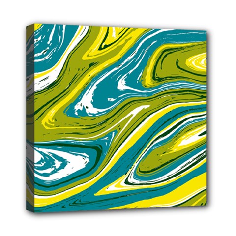 Vector Vivid Marble Pattern 13 Mini Canvas 8  X 8  (stretched) by goljakoff