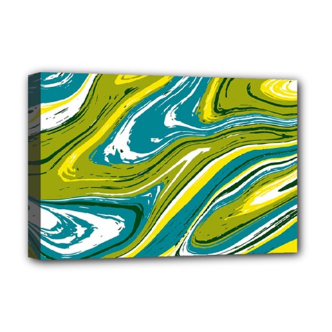 Vector Vivid Marble Pattern 13 Deluxe Canvas 18  X 12  (stretched) by goljakoff