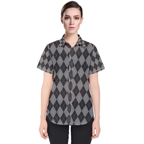 Black Diamonds Women s Short Sleeve Shirt by ArtsyWishy