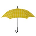 Yellow Diamonds Hook Handle Umbrella (Small) View3