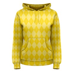 Yellow Diamonds Women s Pullover Hoodie by ArtsyWishy