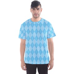 Baby Blue Design Men s Sport Mesh Tee